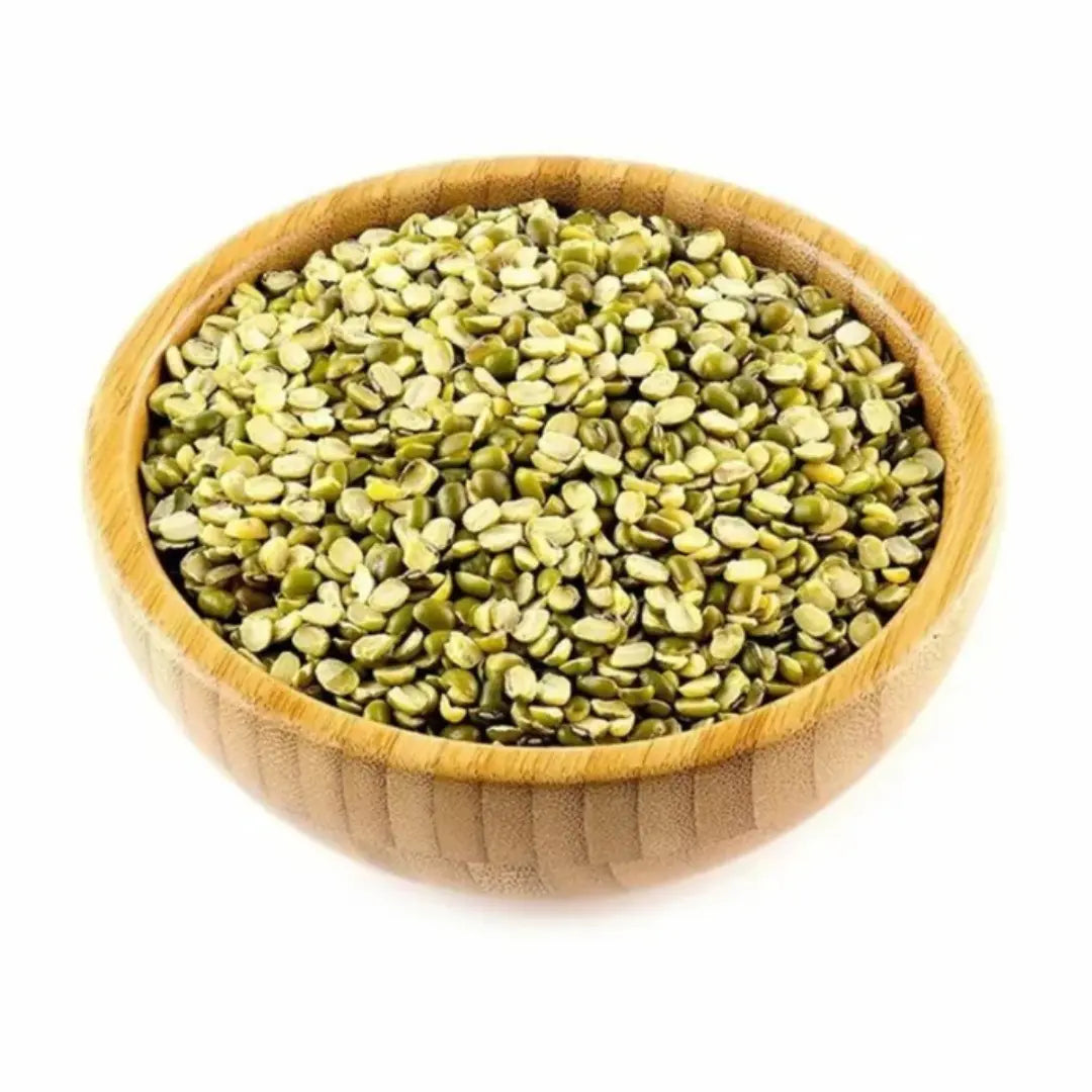 Organic Split Green Moong Dal (Chilka Moong Dal)