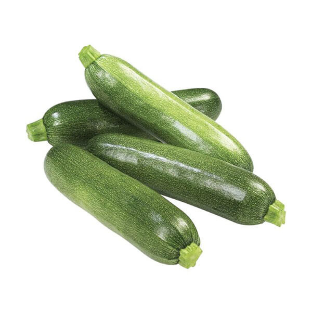 Fresh organic zucchini stacked together, perfect for healthy recipes, available organic zucchini online Mumbai